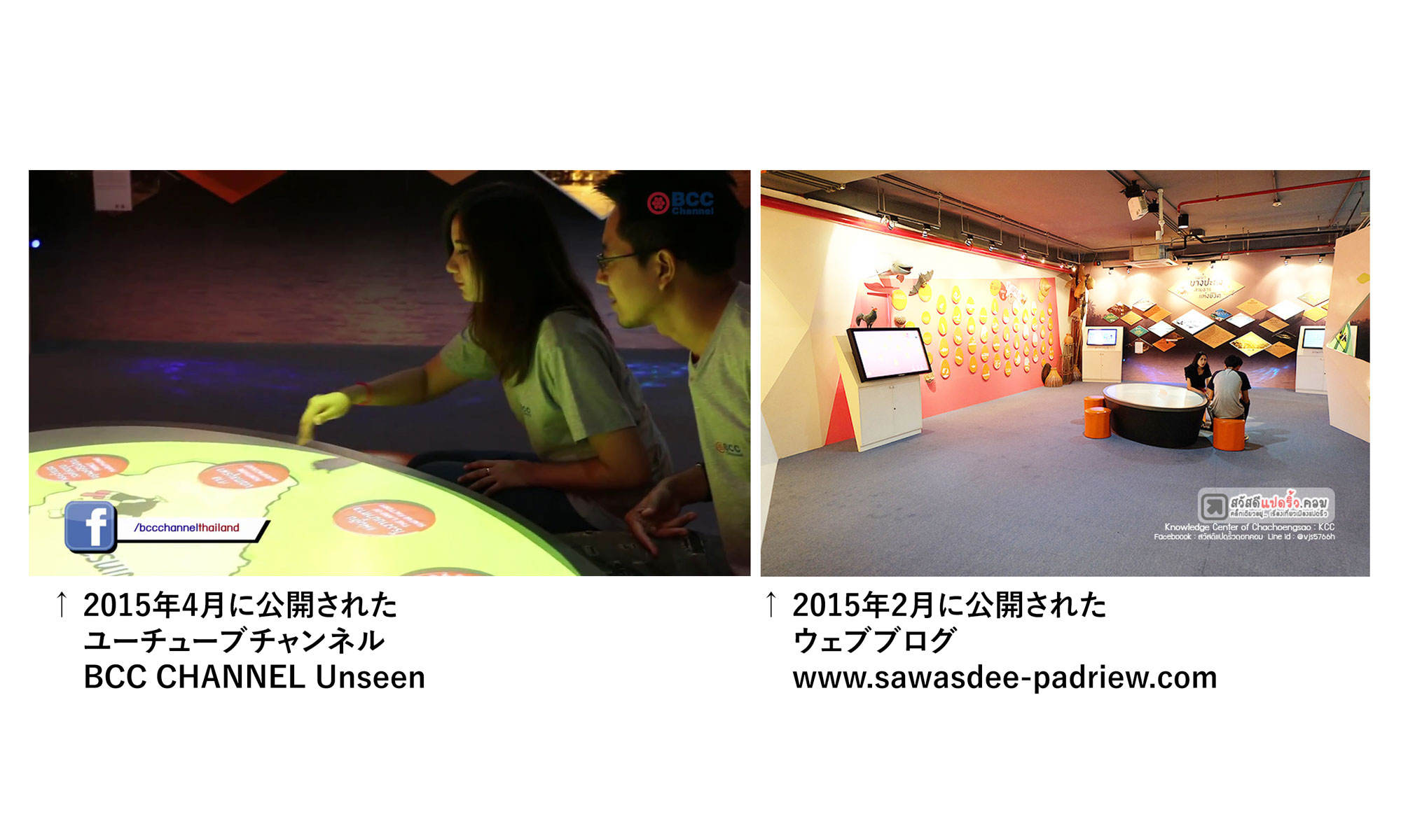 a Interactive Table was Introduced on TV and Local information media