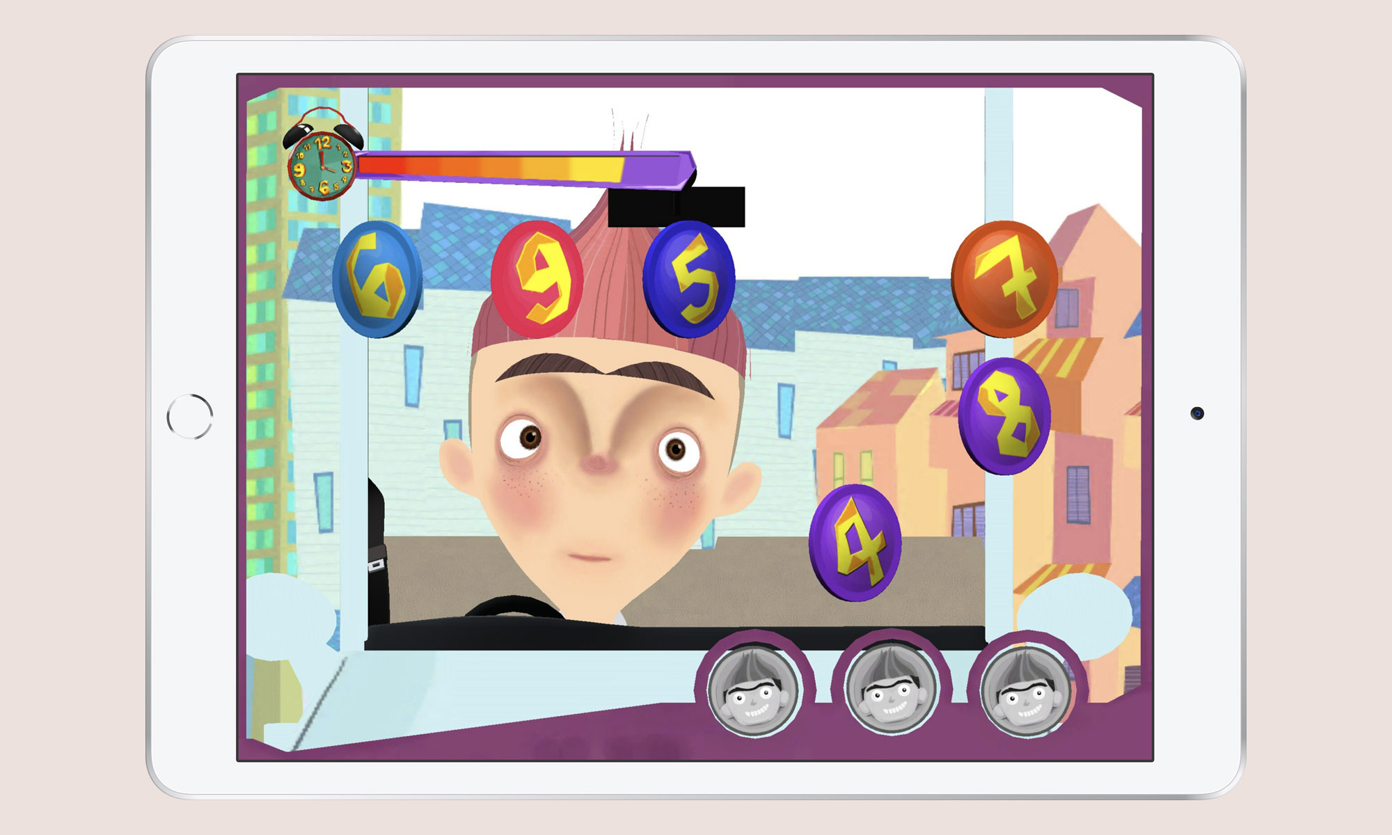 minigame - a time limit number sorting game